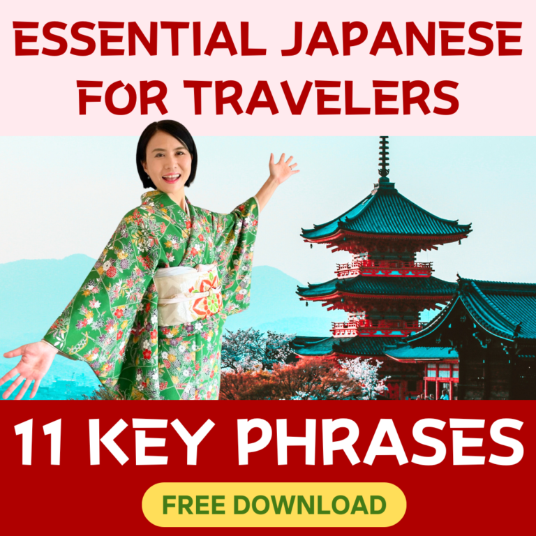 [Free Download] Essential Japanese for Travelers 11 Key Phrases Chika Sensei